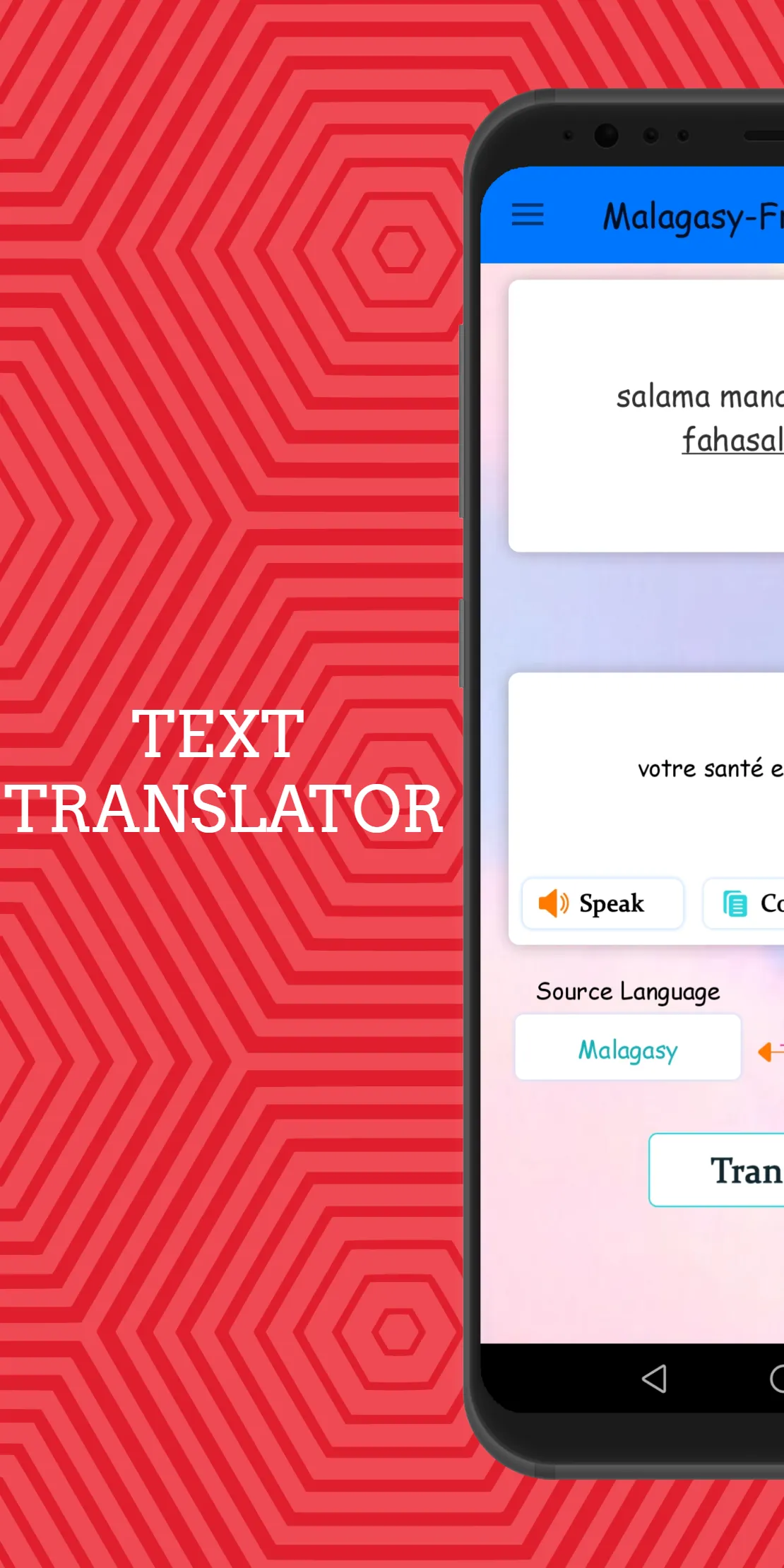 Malagasy - French Translator | Indus Appstore | Screenshot