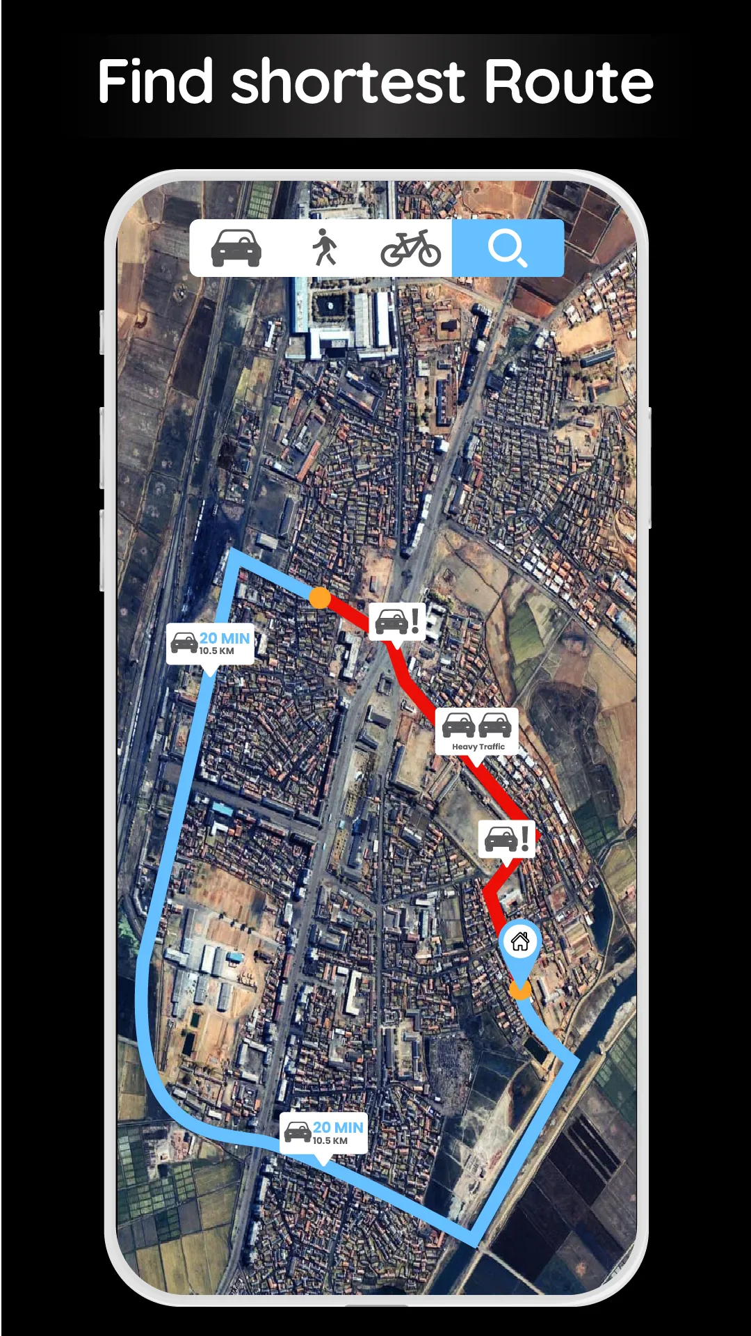 Live Earth Map: GPS Navigation | Indus Appstore | Screenshot
