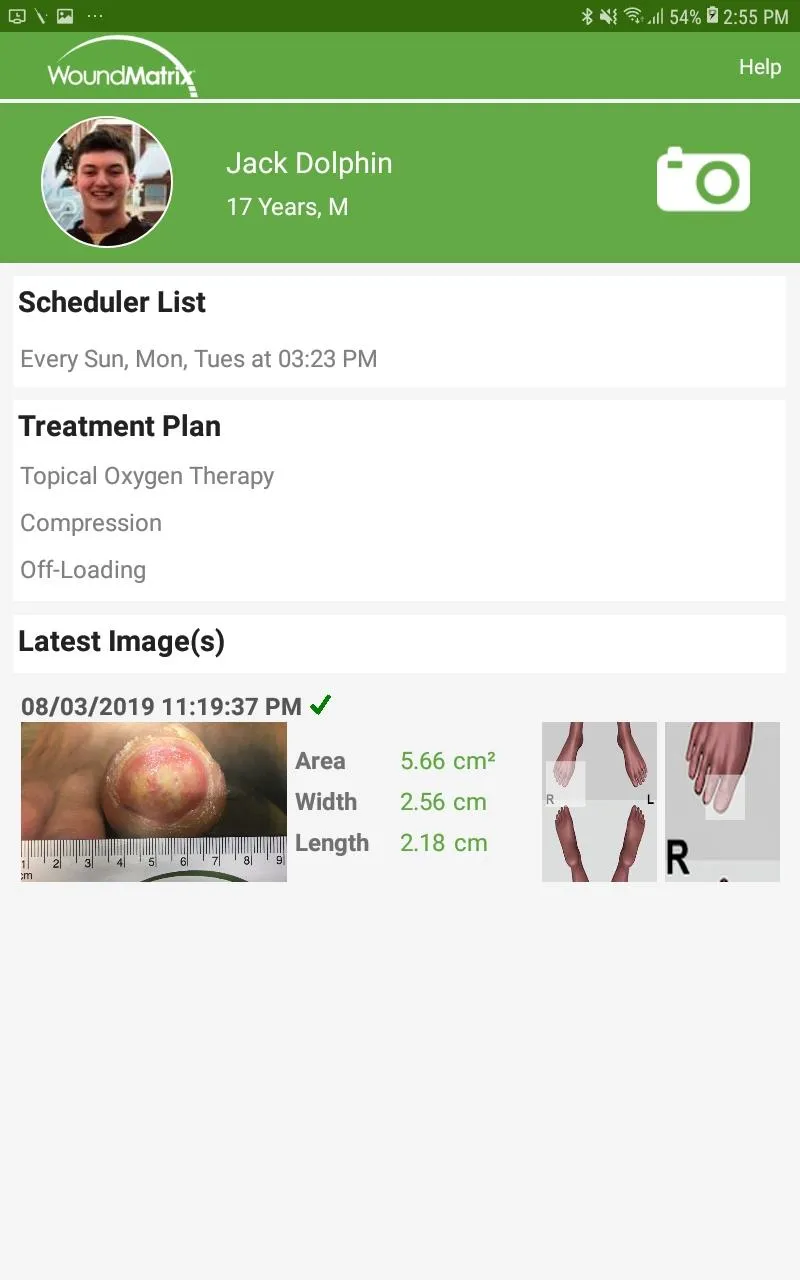 WoundMatrix Patient | Indus Appstore | Screenshot