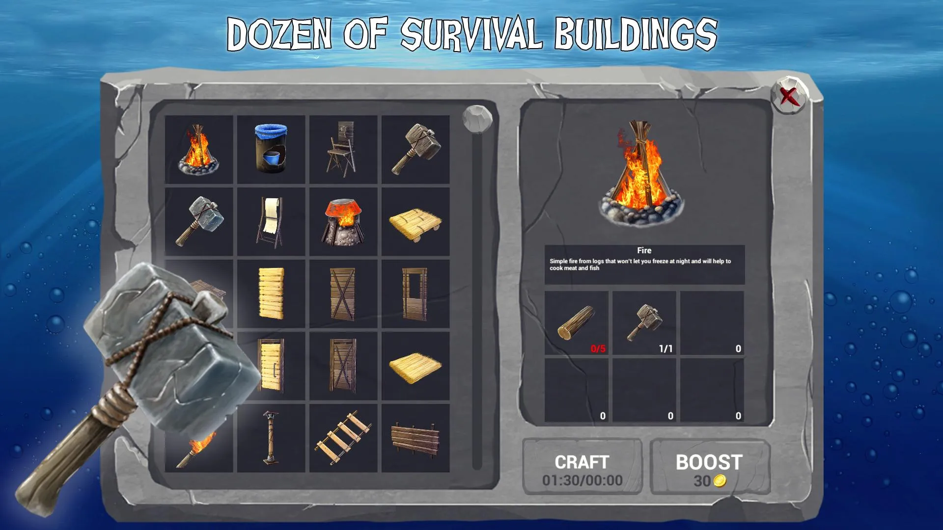 Raft Survival Ark Simulator | Indus Appstore | Screenshot