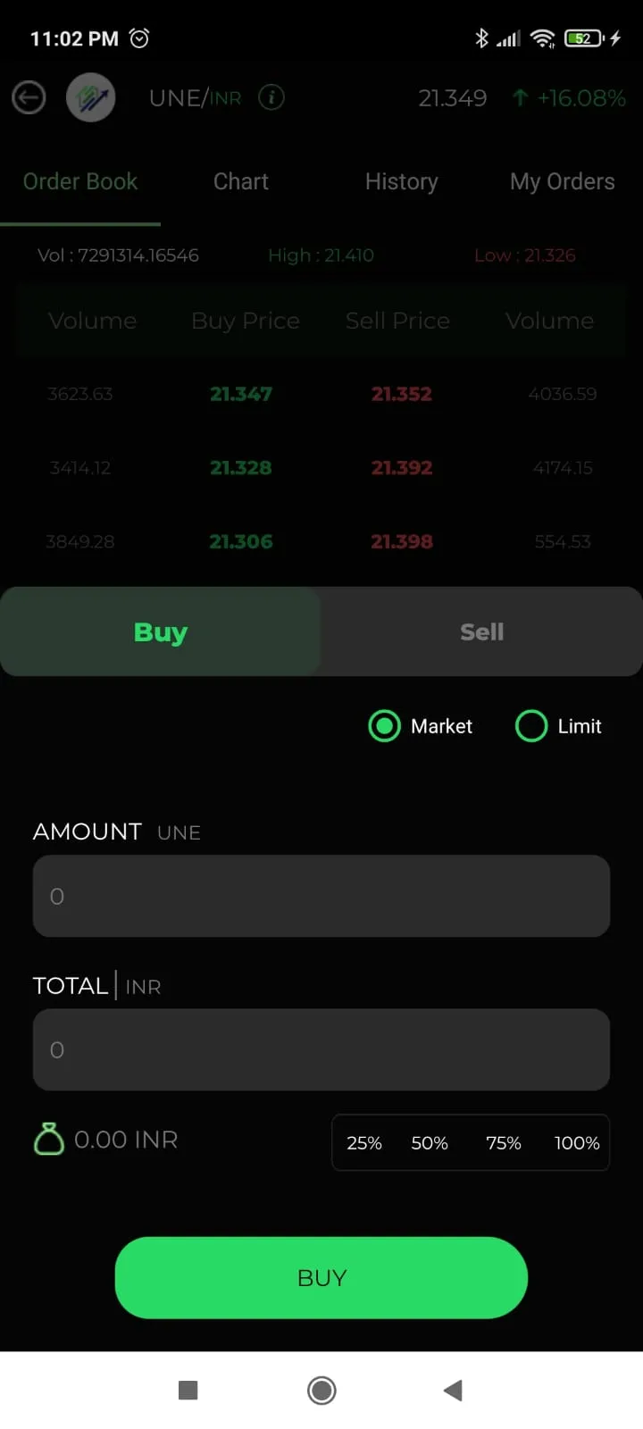 UnitedExchange | Indus Appstore | Screenshot