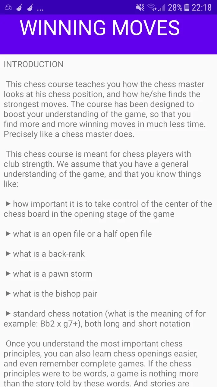 Winning Chess Moves | Indus Appstore | Screenshot