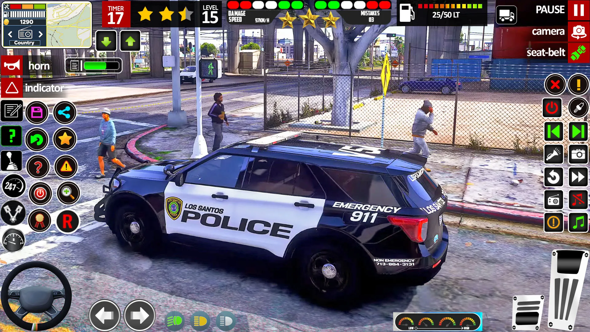 US Police Prado Parking 3D | Indus Appstore | Screenshot