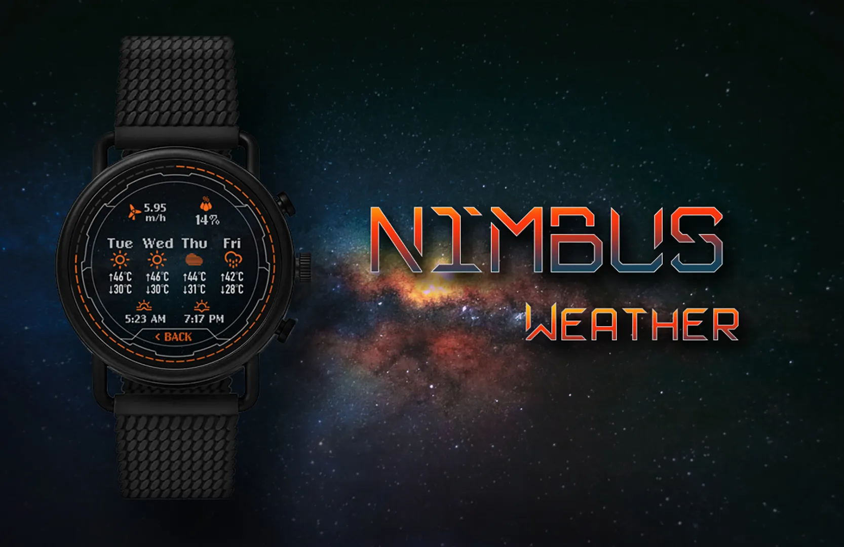 Nimbus Watch Face | Indus Appstore | Screenshot