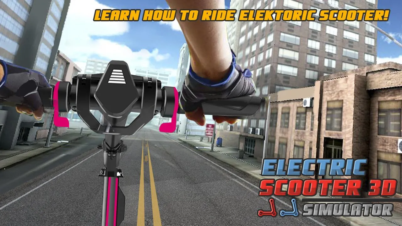 Electric Scooter 3D Simulator | Indus Appstore | Screenshot