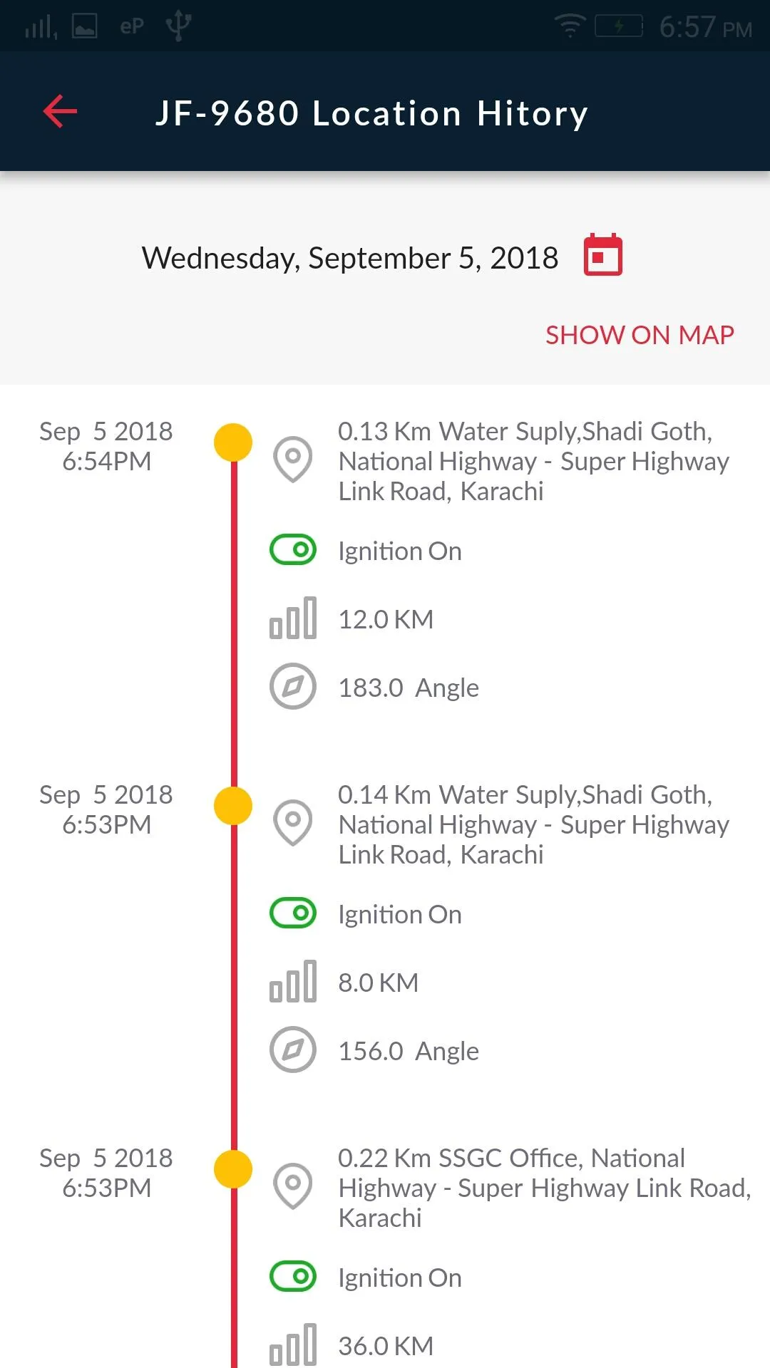 247 Track | Indus Appstore | Screenshot