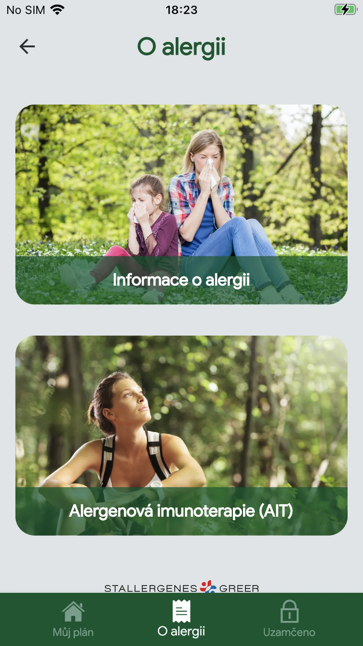 AlergoStop - pomoc při alergii | Indus Appstore | Screenshot