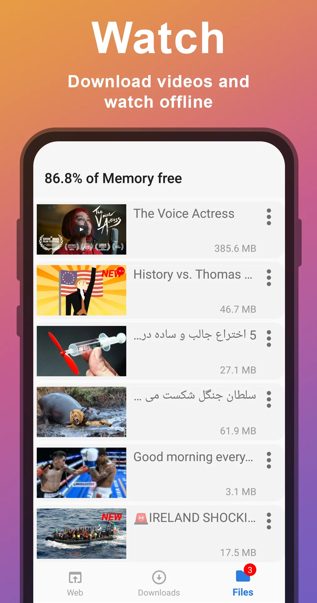 Video Downloader — all in one | Indus Appstore | Screenshot