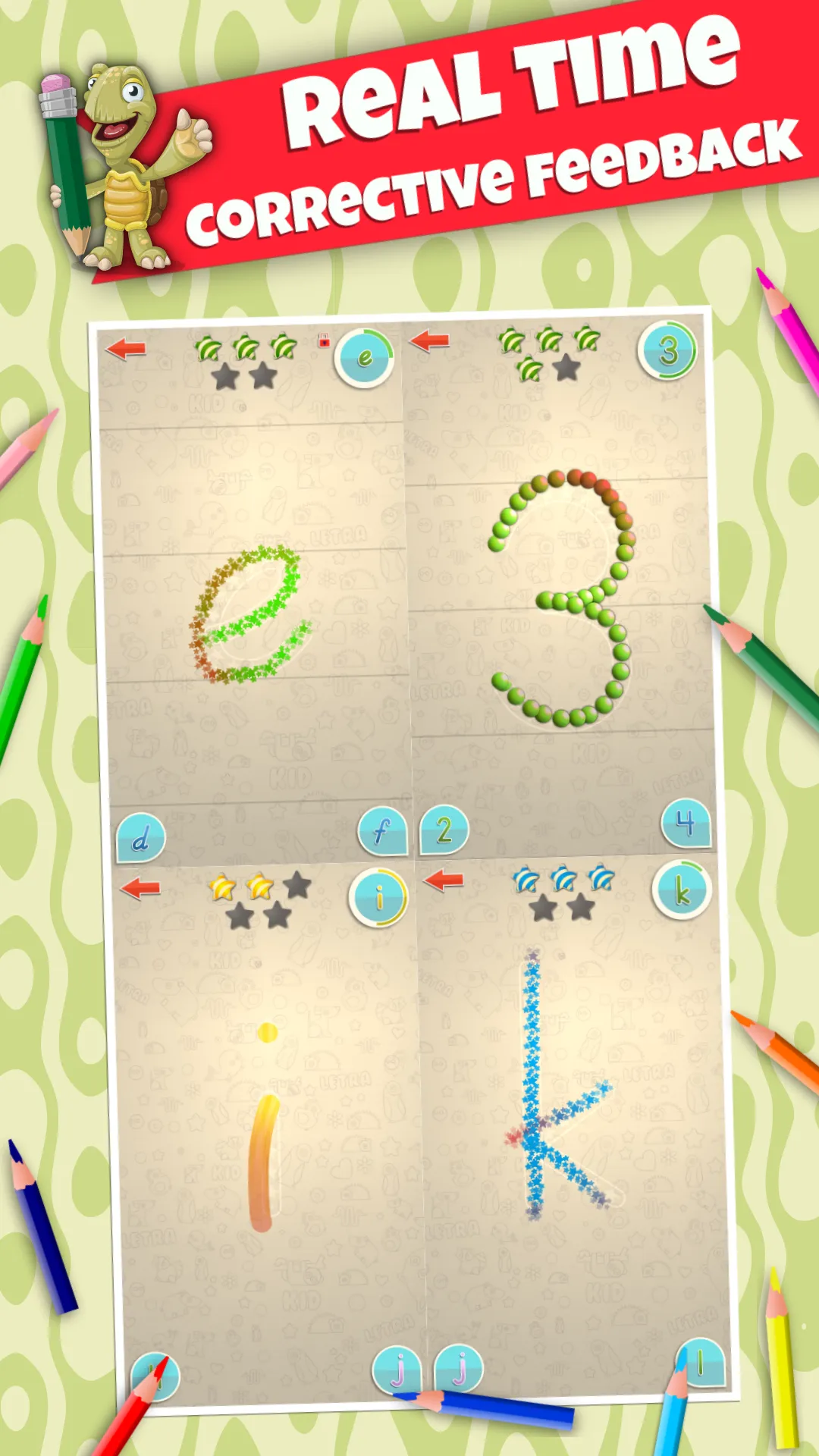 LetraKid: Writing ABC for Kids | Indus Appstore | Screenshot