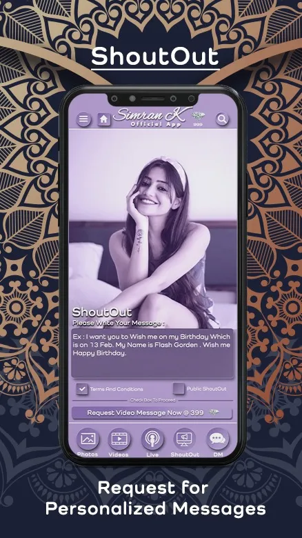 Simran K Official App | Indus Appstore | Screenshot