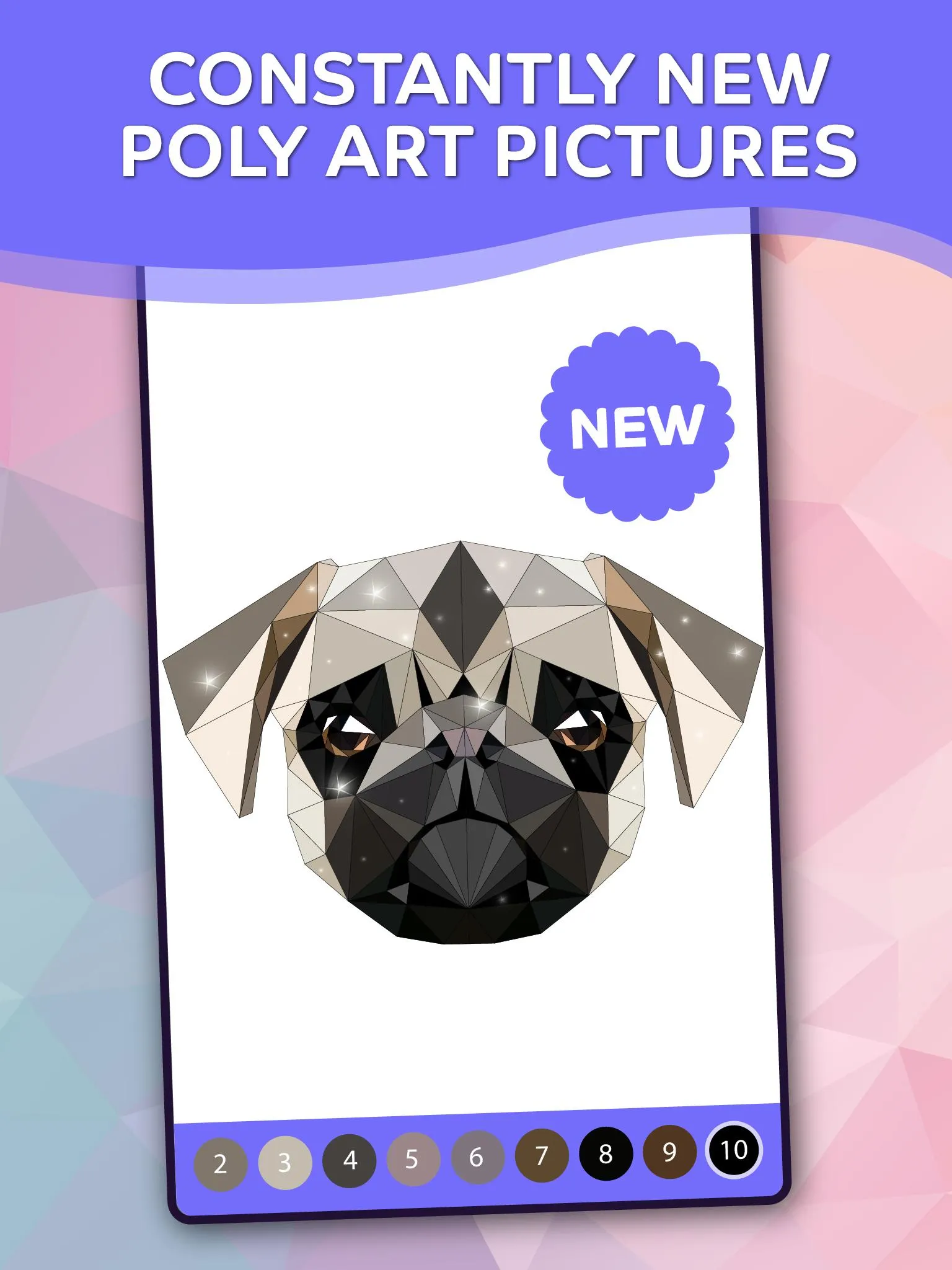 Poly Art Coloring by Numbers | Indus Appstore | Screenshot