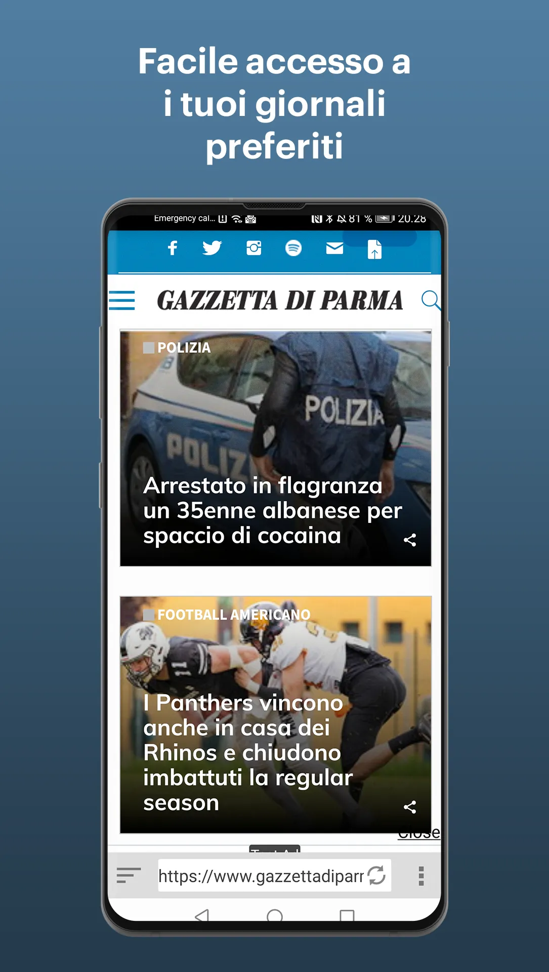 Quotidiani Italiani | Indus Appstore | Screenshot