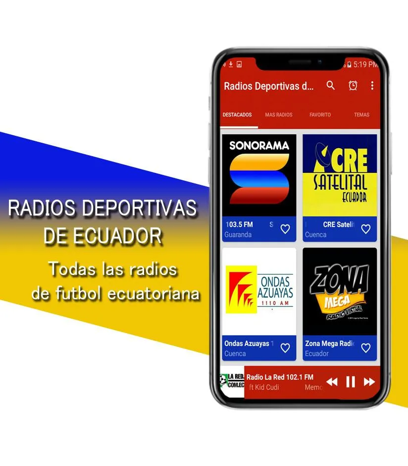 Radios Deportivas de Ecuador | Indus Appstore | Screenshot