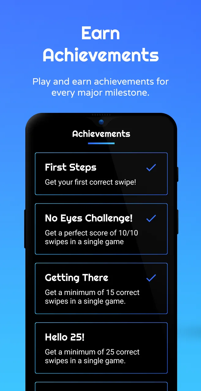 SoundSwipe: The No-Eyes game | Indus Appstore | Screenshot