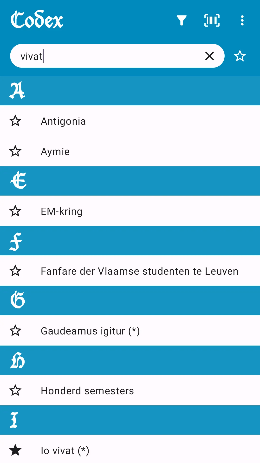 Studentencodex | Indus Appstore | Screenshot