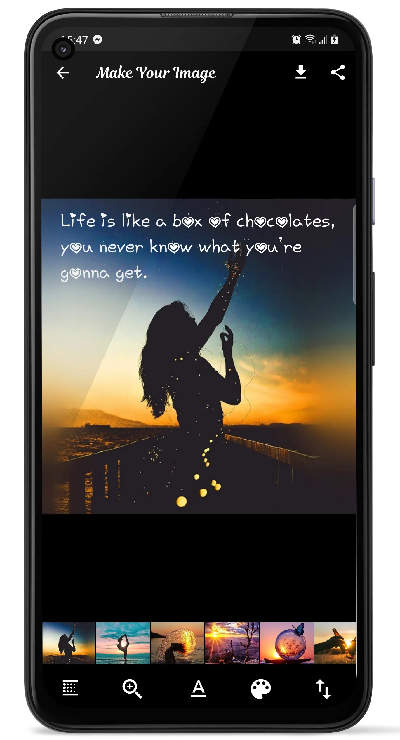 Girl Quotes | Indus Appstore | Screenshot