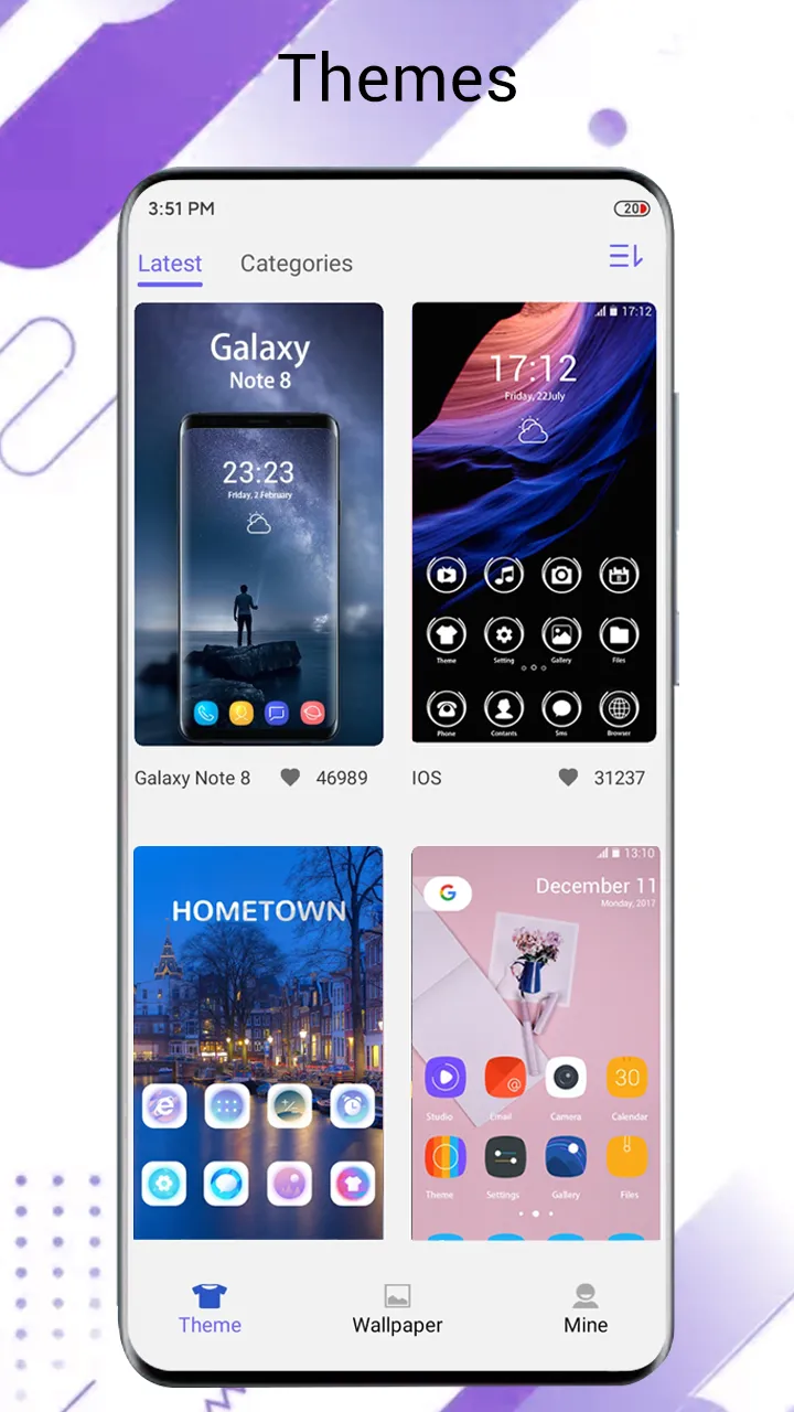 One S20 Launcher - S20 One Ui | Indus Appstore | Screenshot