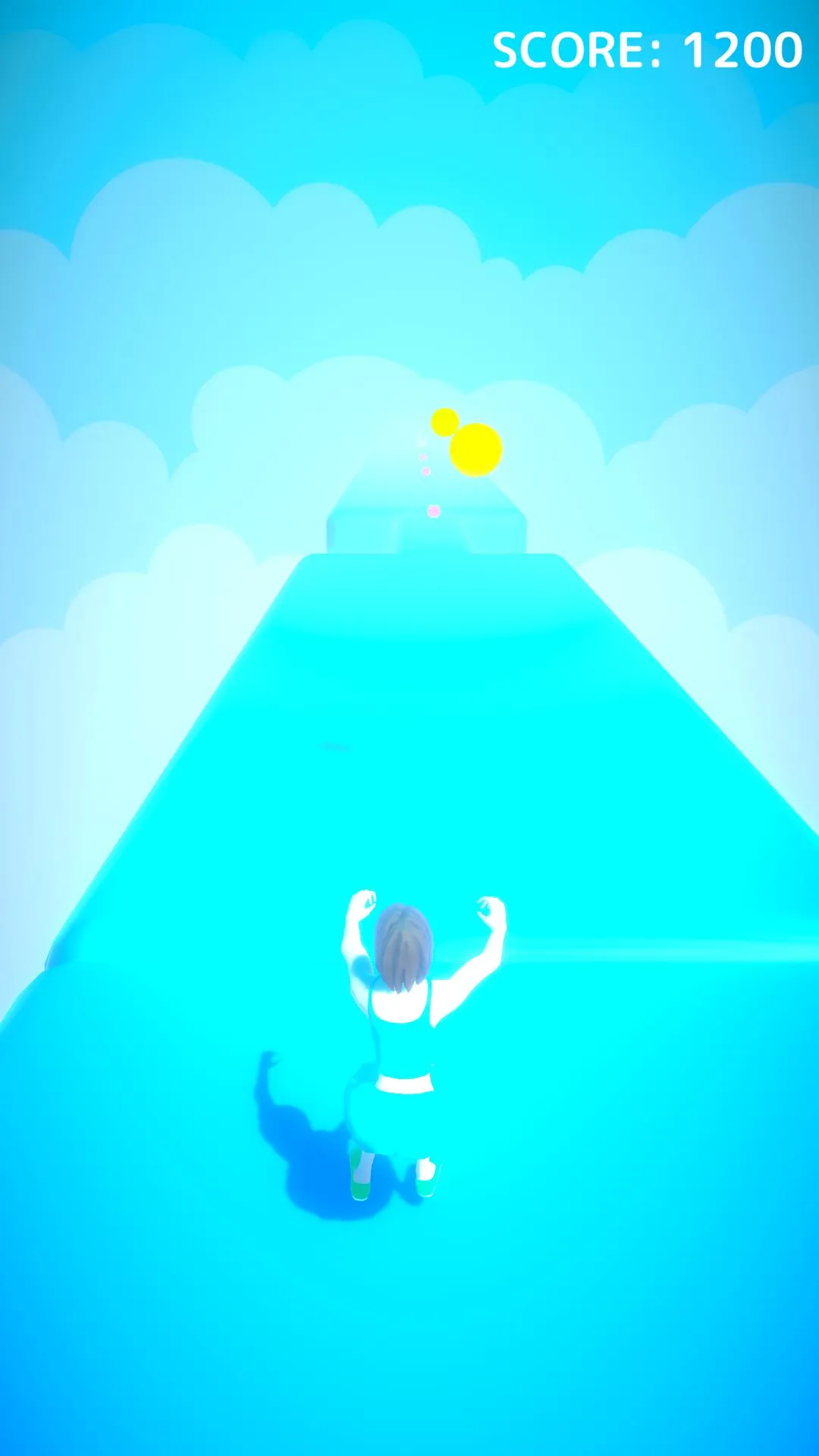 Girl Bouncing Runner | Indus Appstore | Screenshot