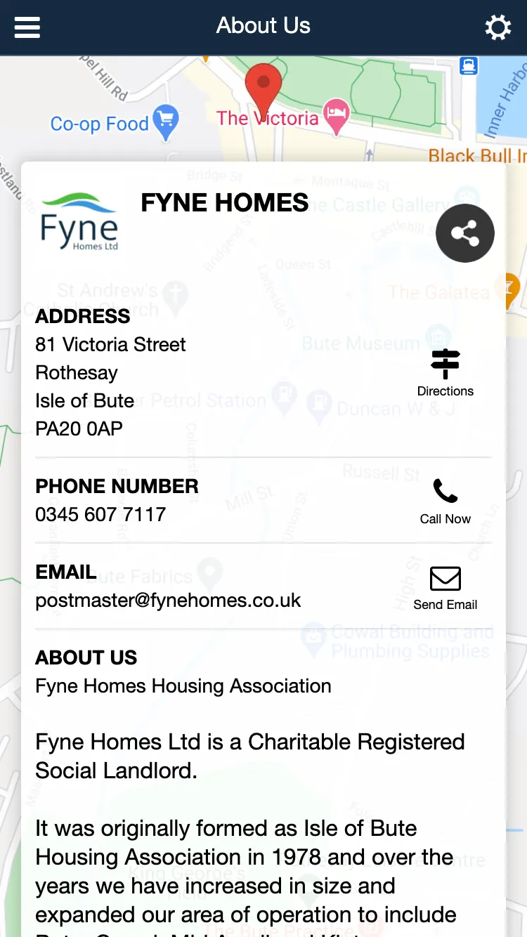 Fyne Homes Housing Association | Indus Appstore | Screenshot