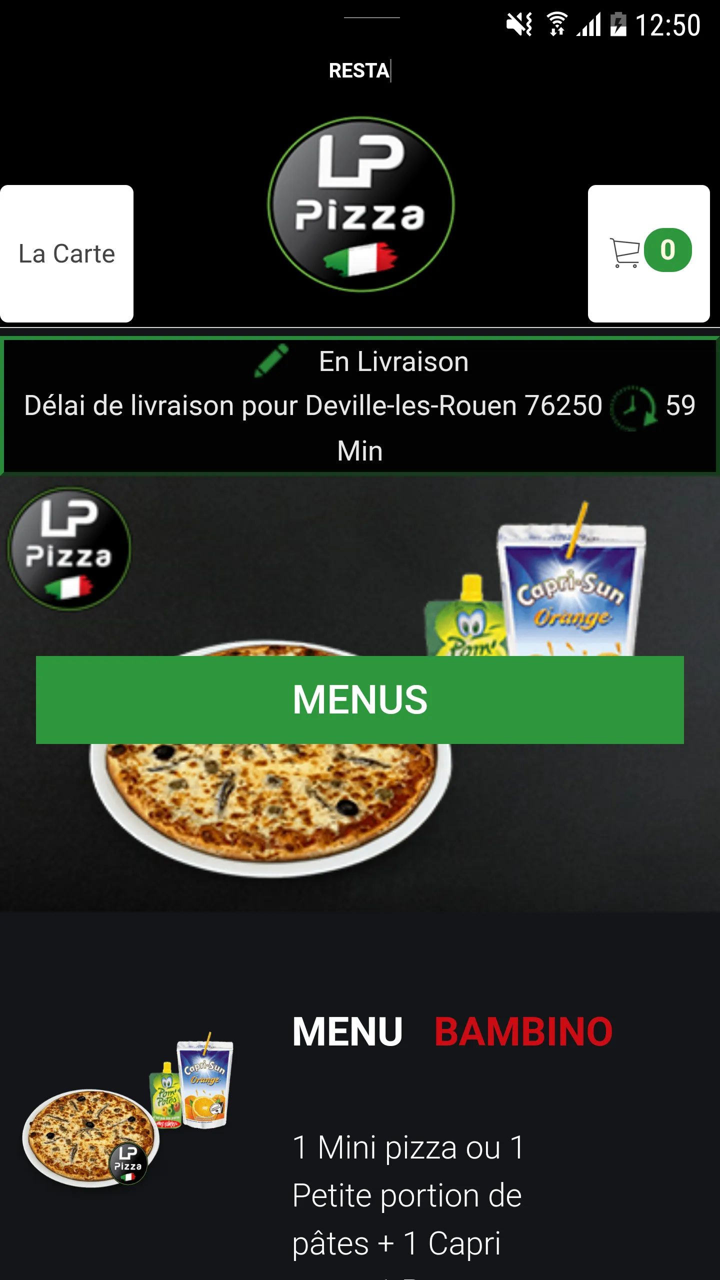 LP Pizza Rouen | Indus Appstore | Screenshot