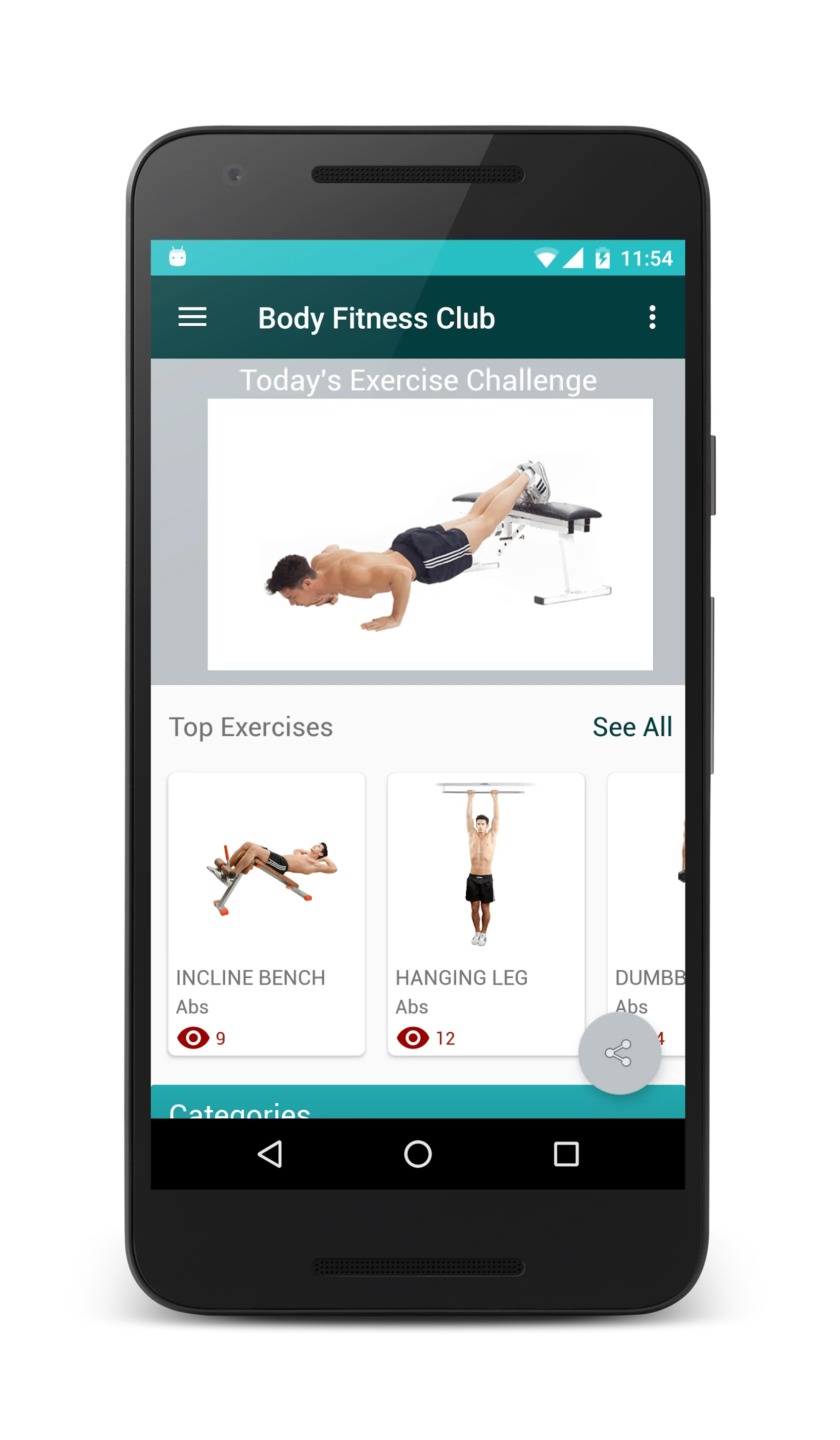 Bodybuilding & Fitness Gym App | Indus Appstore | Screenshot