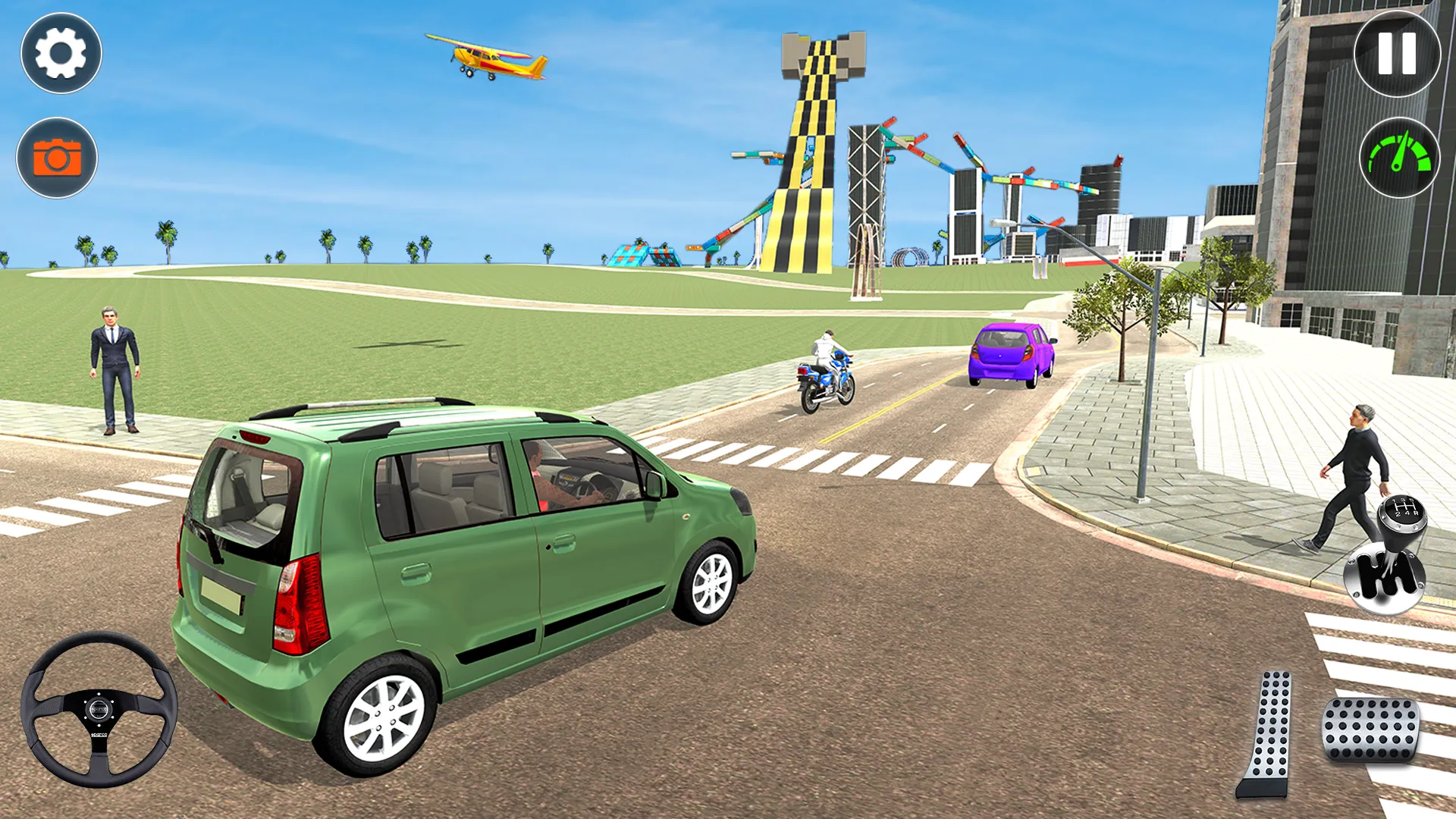 Indian Car Simulator: Car Game | Indus Appstore | Screenshot