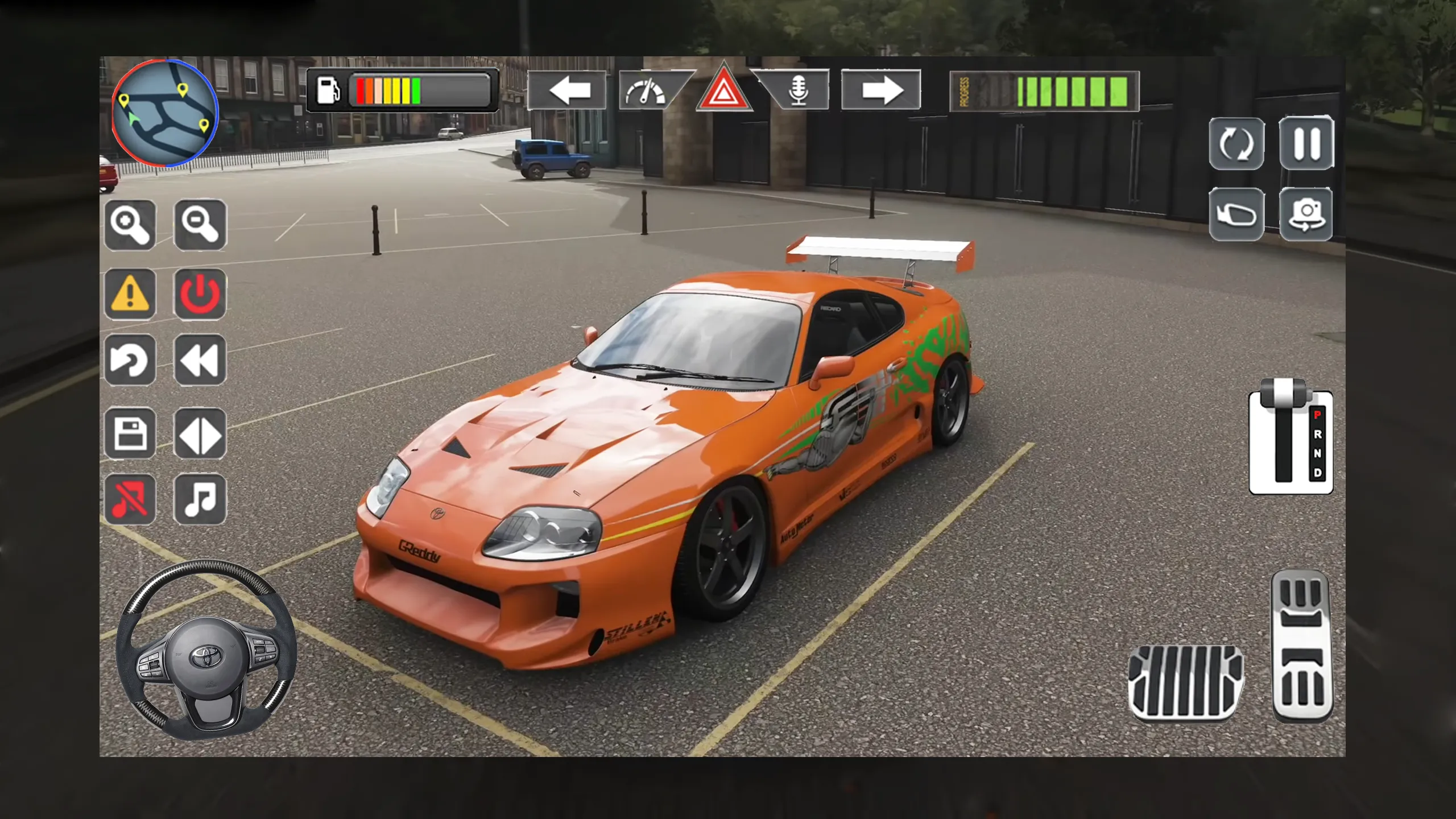 Toyota Supra Game Simulator | Indus Appstore | Screenshot