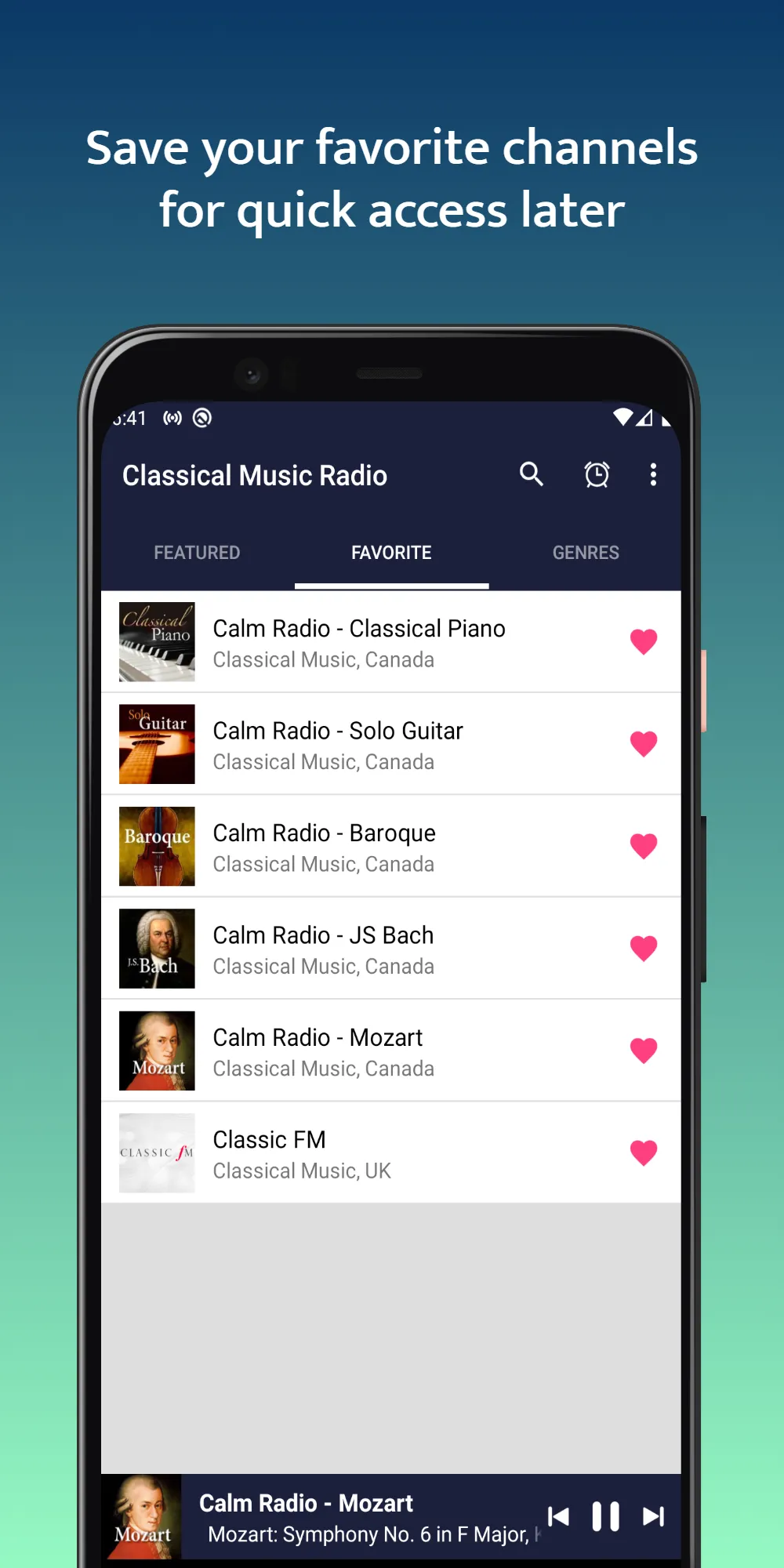 Classical Music Radio | Indus Appstore | Screenshot