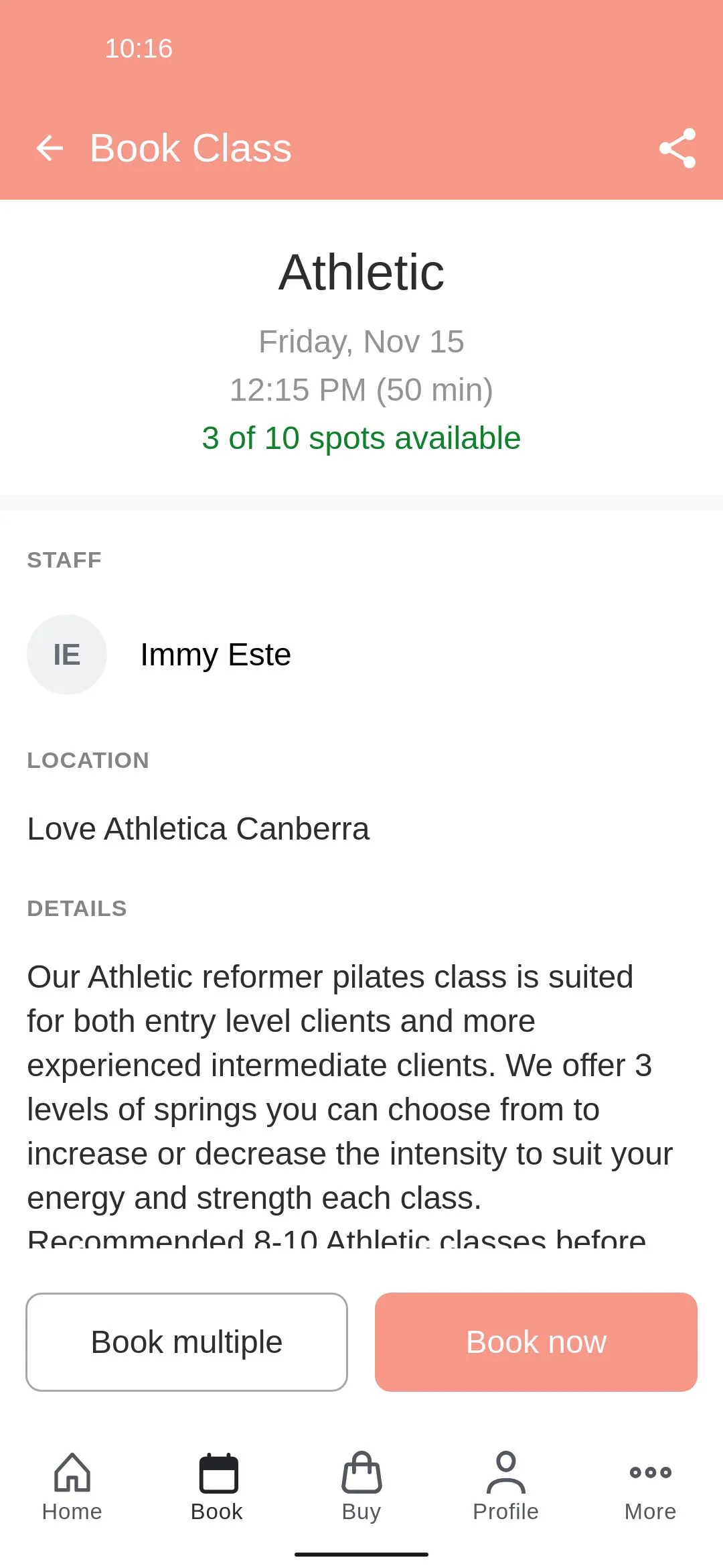 Love Athletica | Indus Appstore | Screenshot