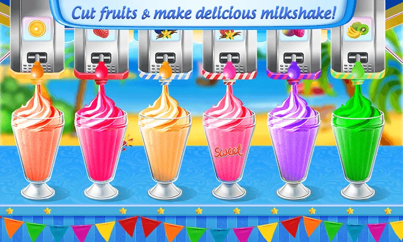 Milkshake Maker Chef Frozen | Indus Appstore | Screenshot