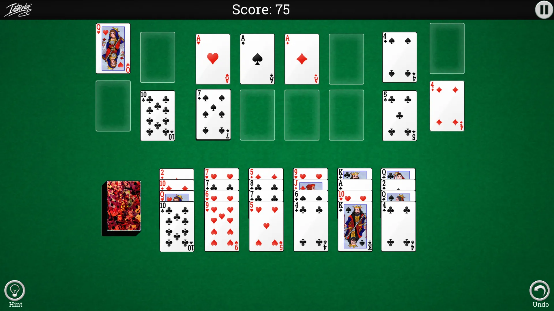 Interplay Solitaire | Indus Appstore | Screenshot