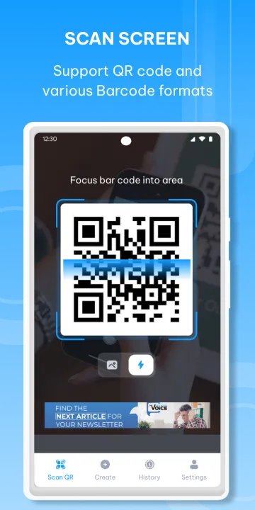 QR and Barcode Scanner | Indus Appstore | Screenshot