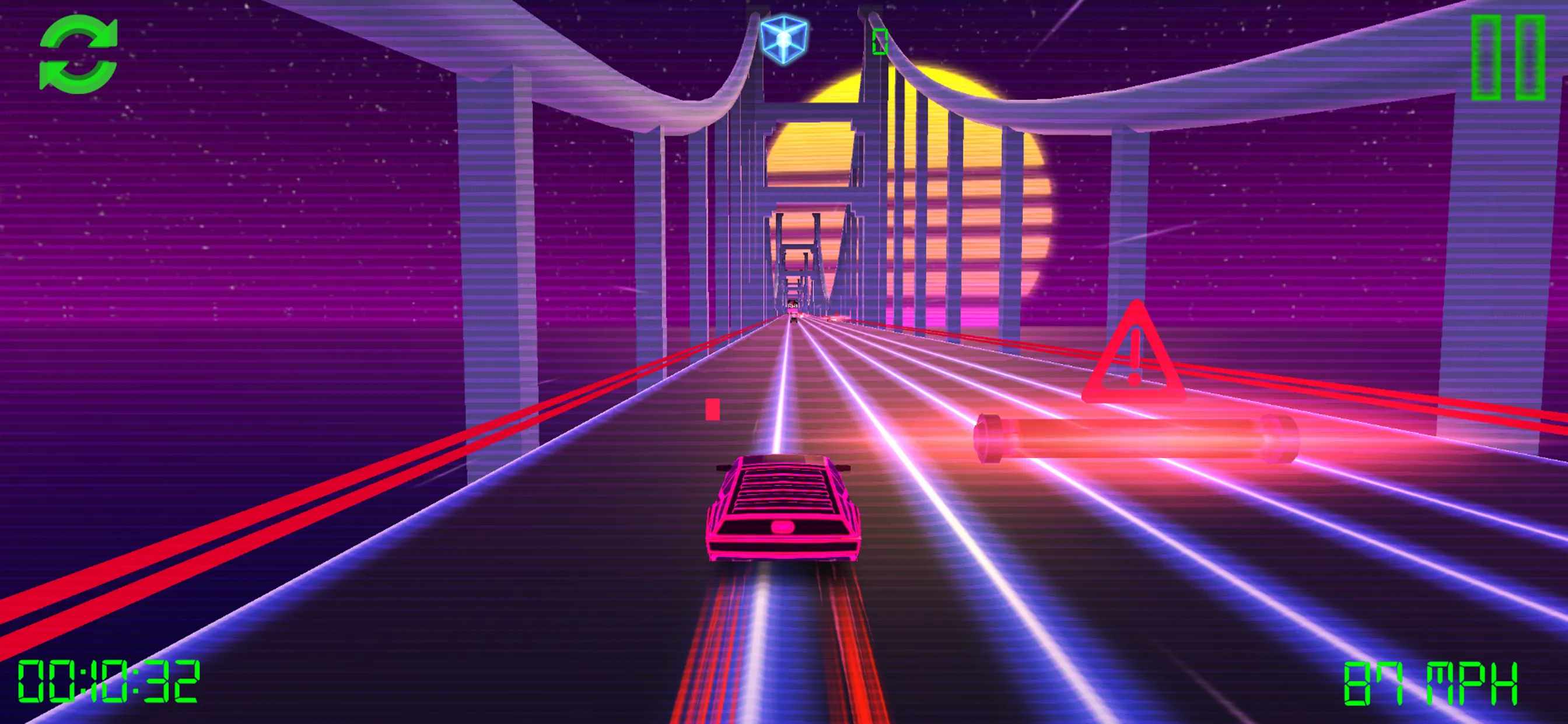 Retro Drive | Indus Appstore | Screenshot