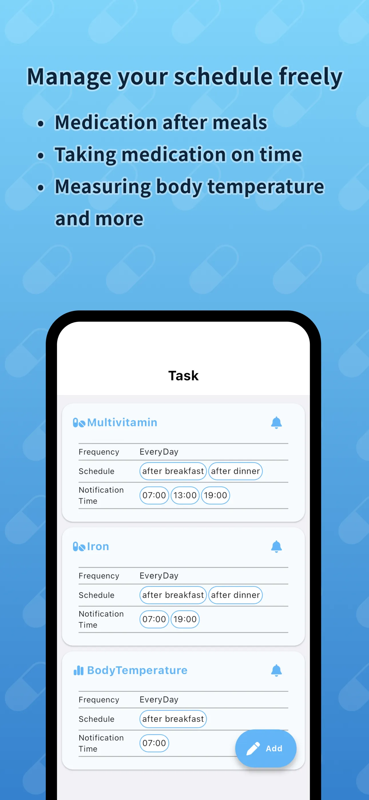 Medication Reminder | Indus Appstore | Screenshot