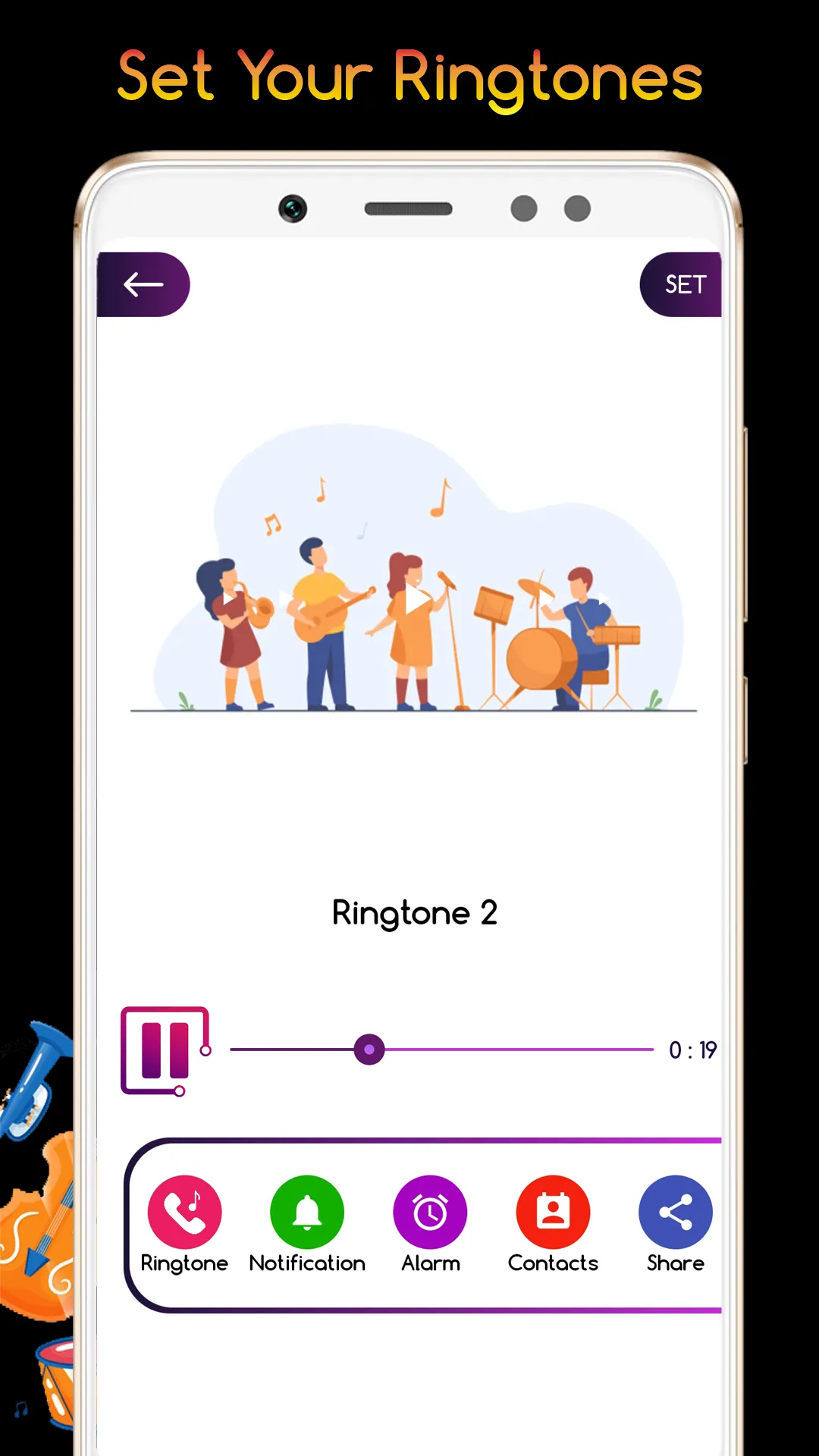 All Instrument Ringtones | Indus Appstore | Screenshot