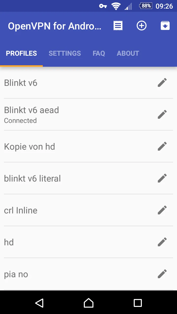 OpenVPN for Android | Indus Appstore | Screenshot
