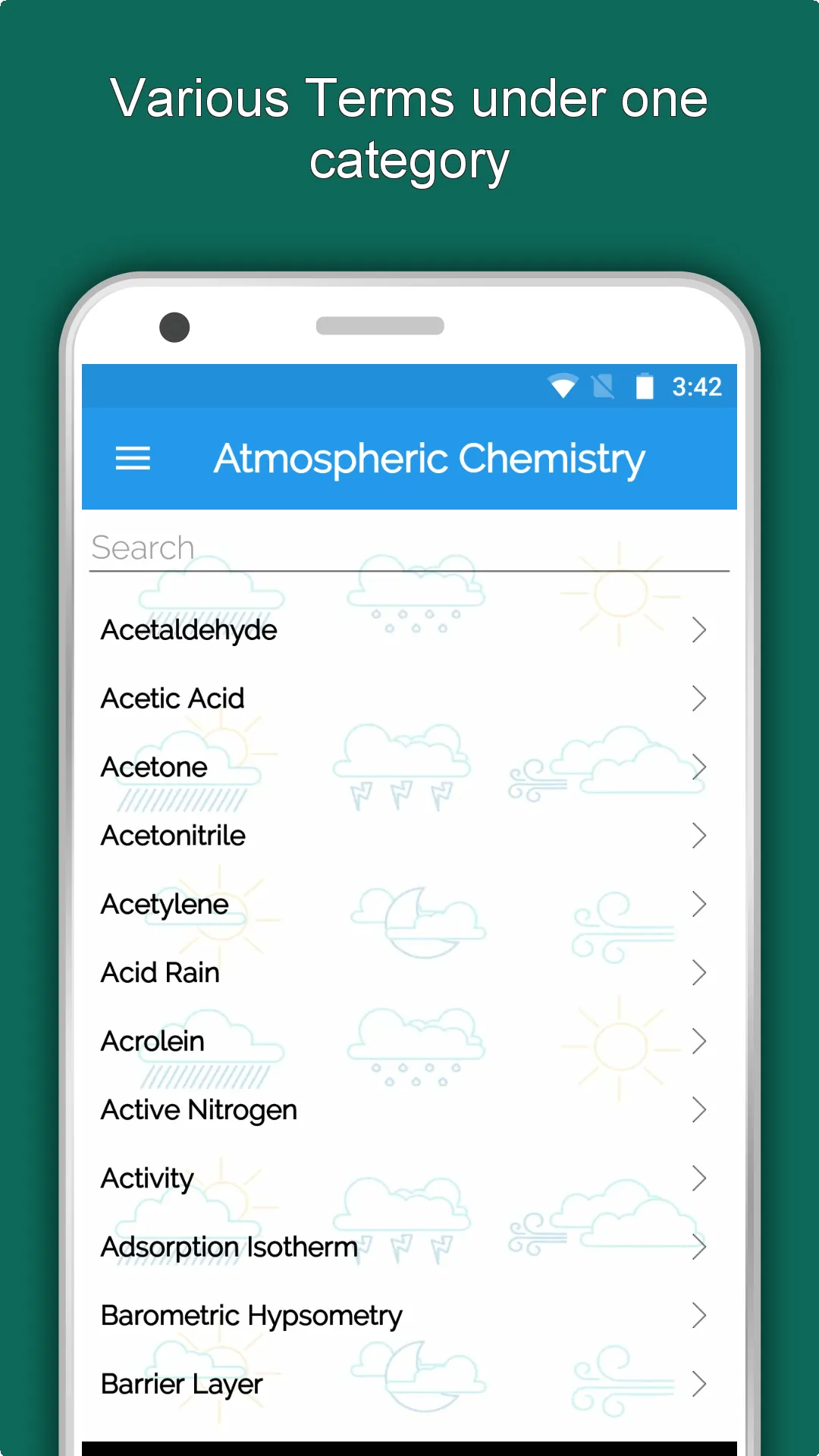 Meteorology Dictionary Offline | Indus Appstore | Screenshot