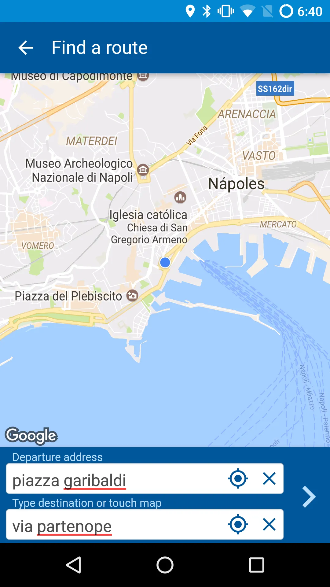 Gira Napoli - Public transport | Indus Appstore | Screenshot