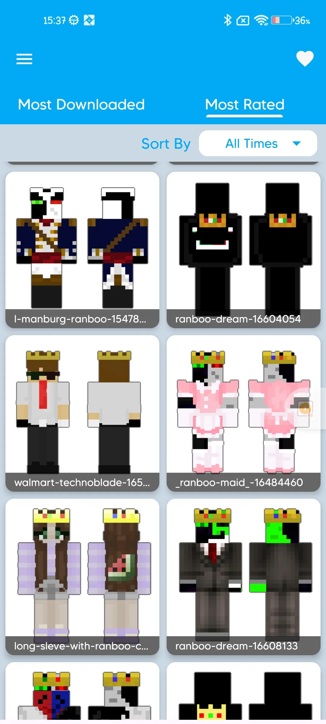 Ranboo Skins | Indus Appstore | Screenshot