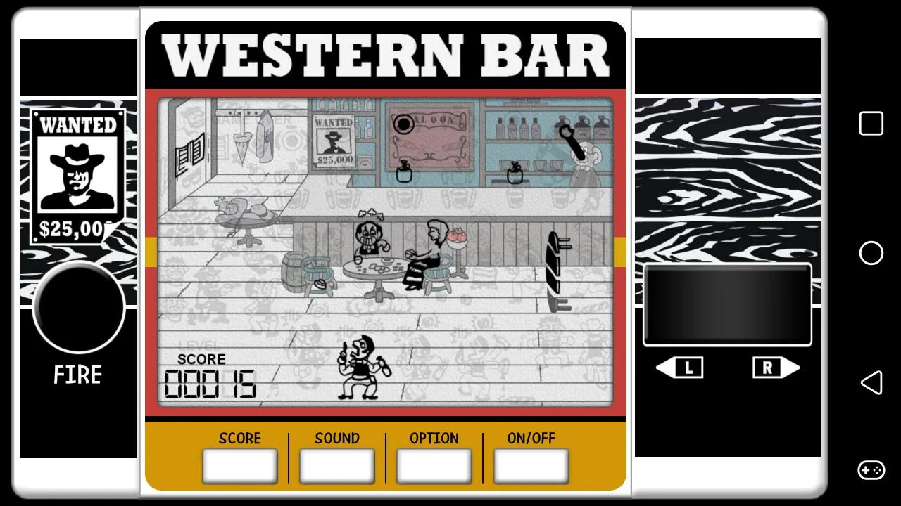 Western Bar(80s Handheld Game) | Indus Appstore | Screenshot