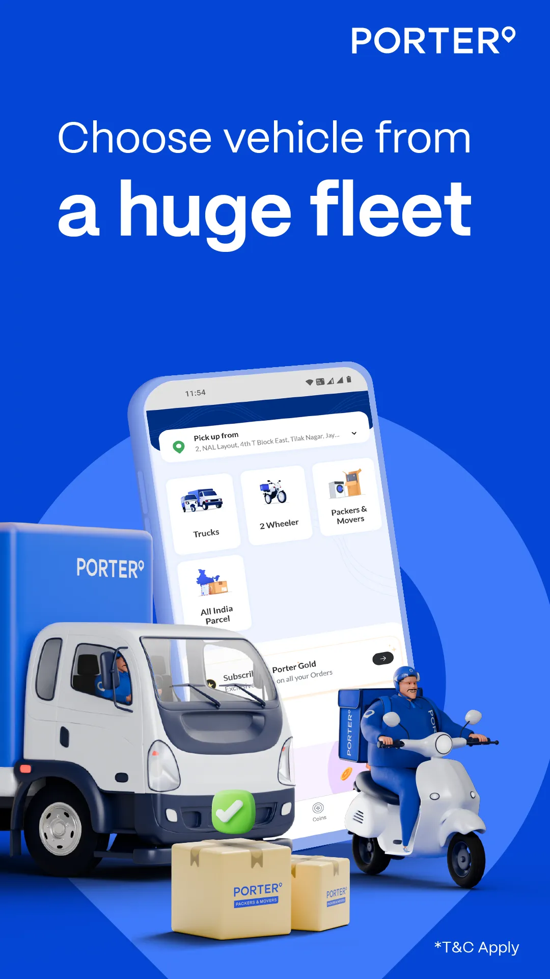Porter - Logistics Service App | Indus Appstore | Screenshot