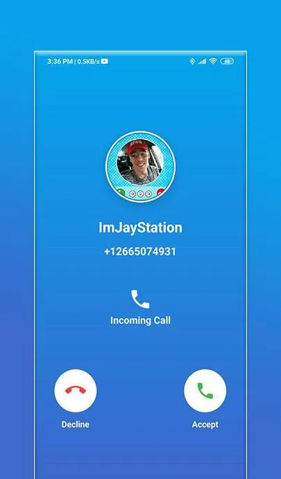 ImJayStation Fake Call | Indus Appstore | Screenshot