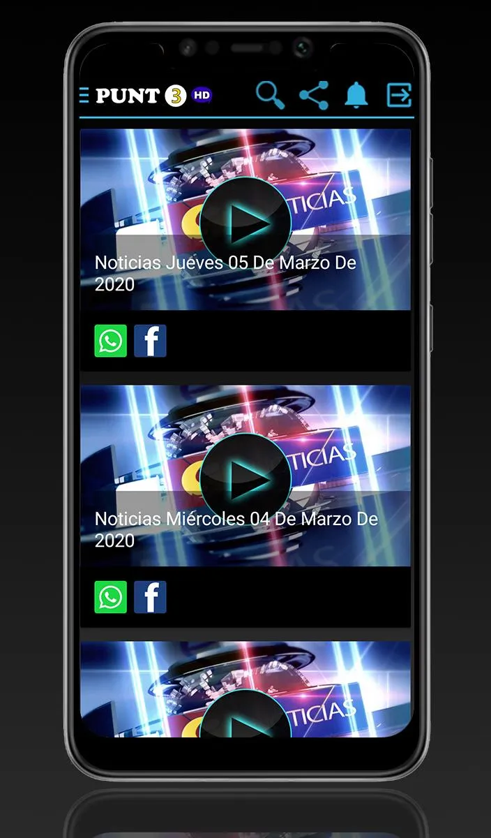 Punt 3 Televisión | Indus Appstore | Screenshot