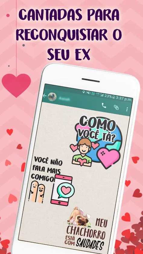 Figurinhas de amor WASticker | Indus Appstore | Screenshot