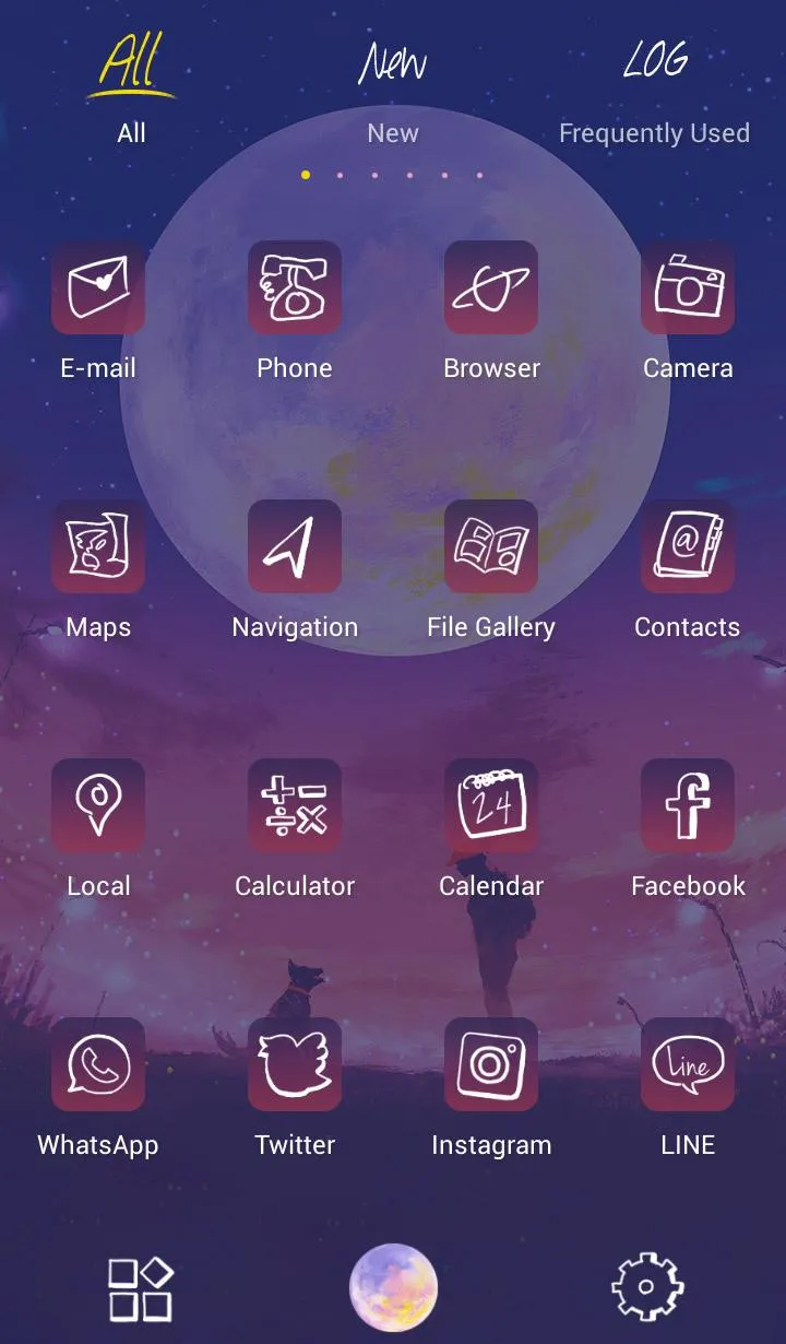 Moonlight Memory Theme | Indus Appstore | Screenshot