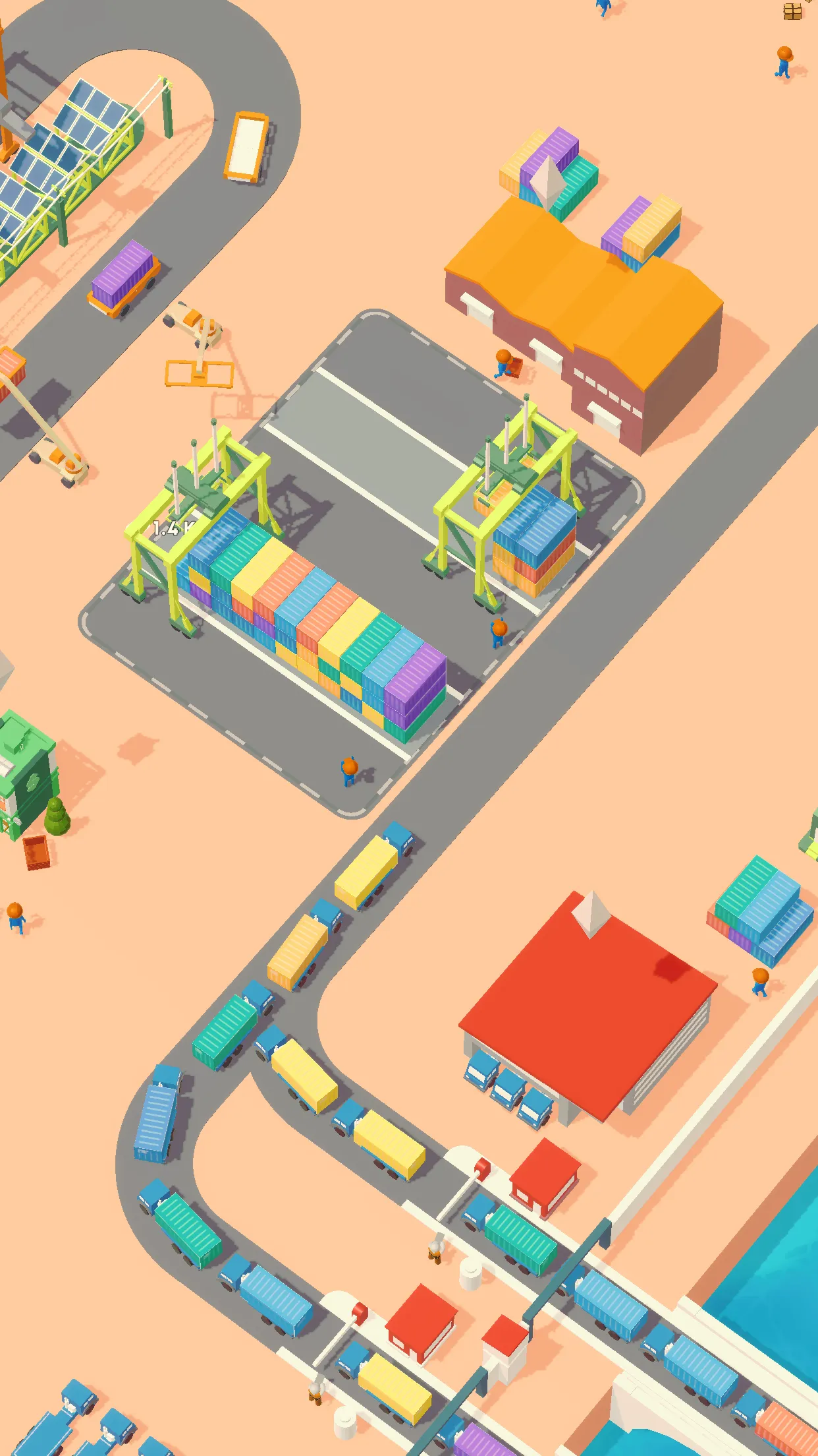 Idle Cargo Tycoon | Indus Appstore | Screenshot