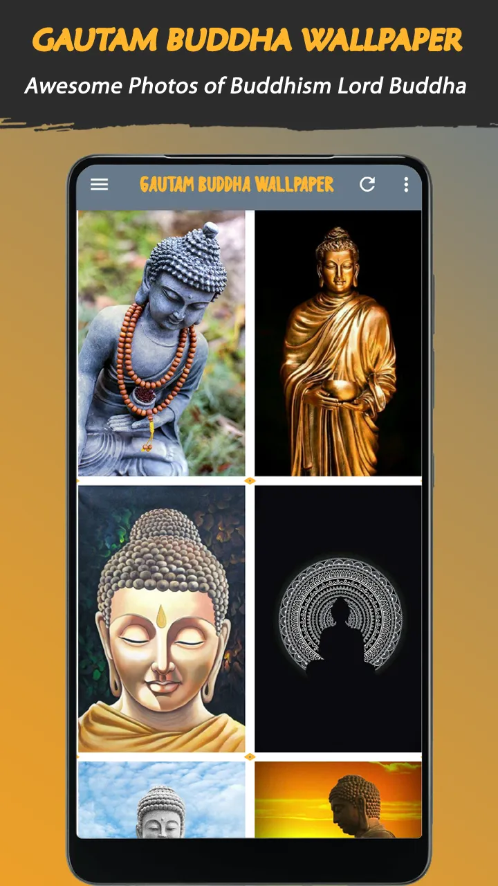 Lord Gautam Buddha Wallpaper | Indus Appstore | Screenshot