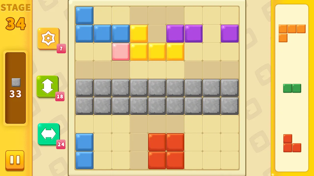 Block Cross Puzzle | Indus Appstore | Screenshot