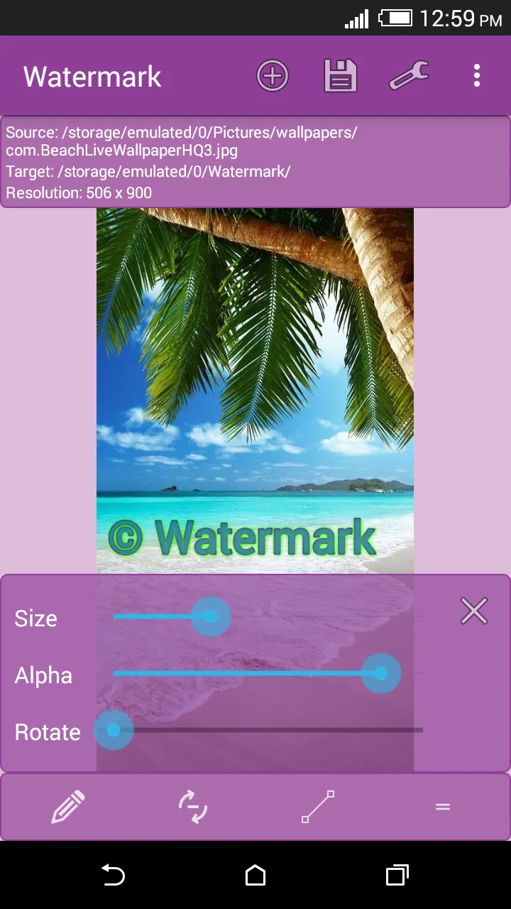 Watermark | Indus Appstore | Screenshot