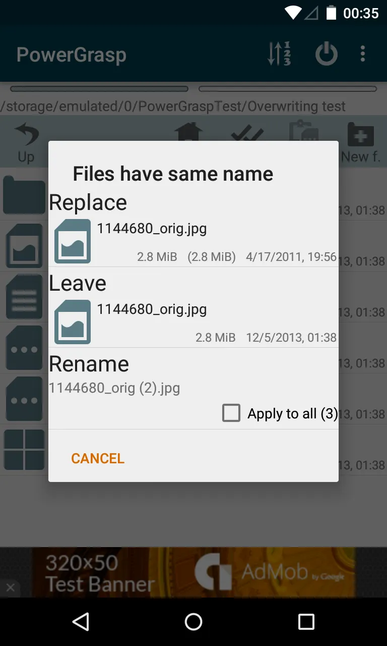 PowerGrasp file manager | Indus Appstore | Screenshot